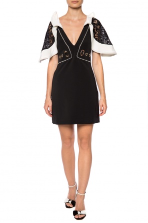 Dress with a metal embellishment, zdjęcie 2 Dress with a metal embellishment od Self Portrait